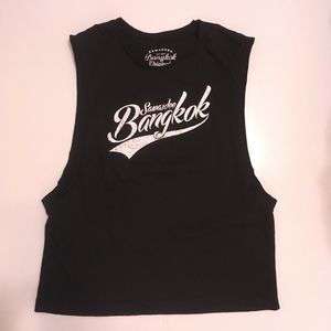 Black Bangkok Originals Muscle Tank